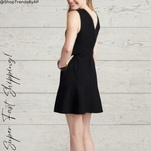 Vineyard Vines V-back Fit And Flare Dress
